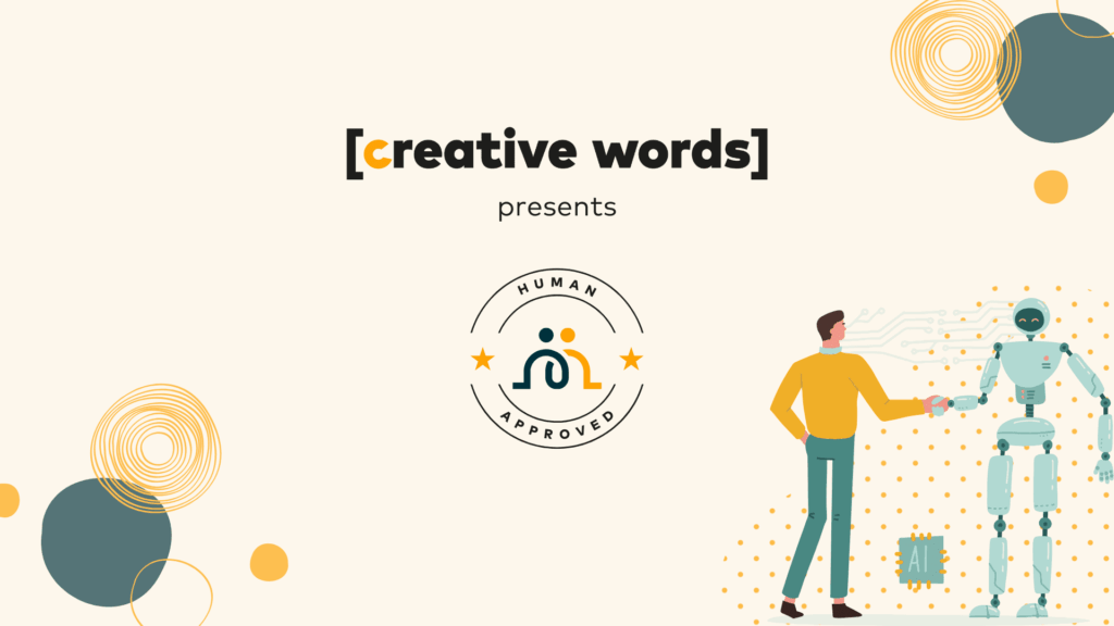 certificazione human approved creative words